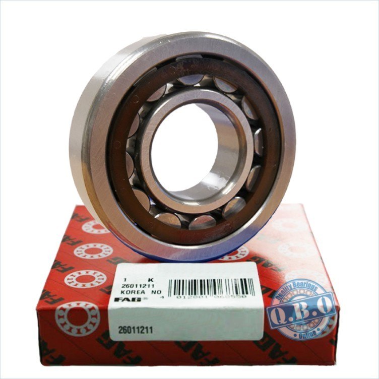 N205-E-TVP2 - FAG Cylindrical Roller Bearing - 25x52x15mm